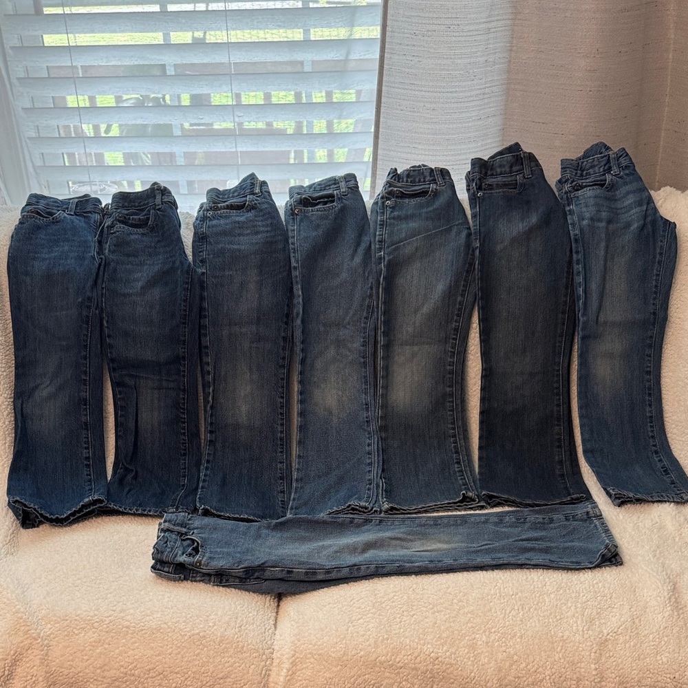 The Children's Place Dark Blue Kids Jeans Bundle
